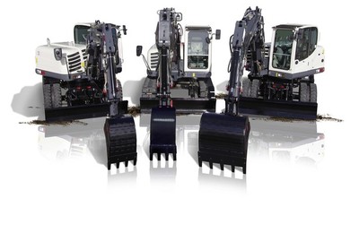 New generation of compact excavators from Terex: more powerful, cleaner, more efficient