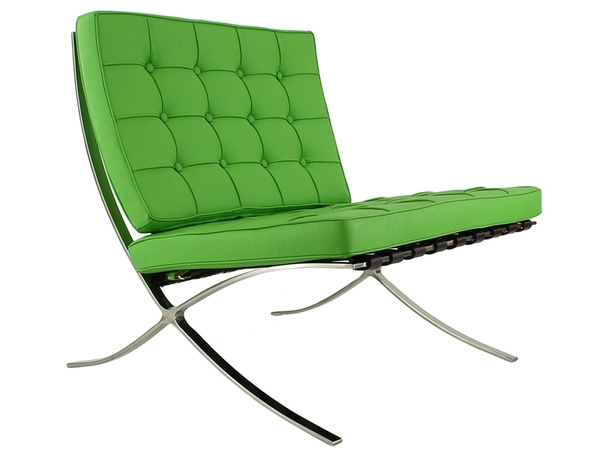 Barcelona chair - Apple green