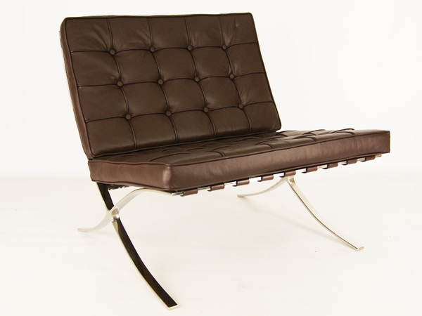 Barcelona chair - Dark brown