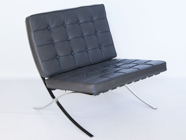 Barcelona chair - Dark grey