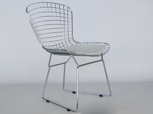 Bertoia Wire Side Chair - White