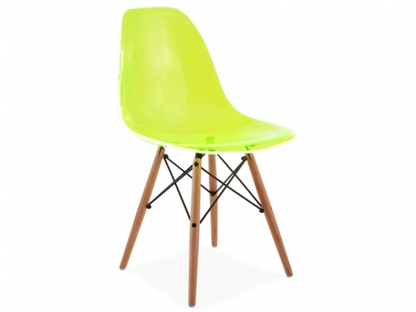 DSW chair - Clear green