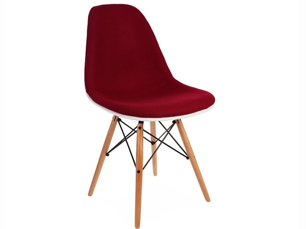 DSW chair wool padded - Red
