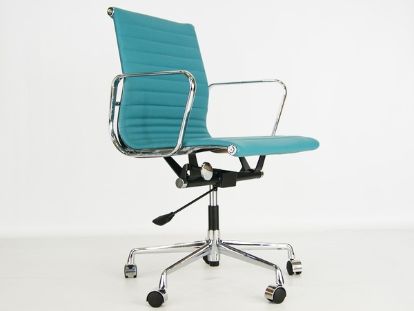 Eames chair Alu EA117 - Blue