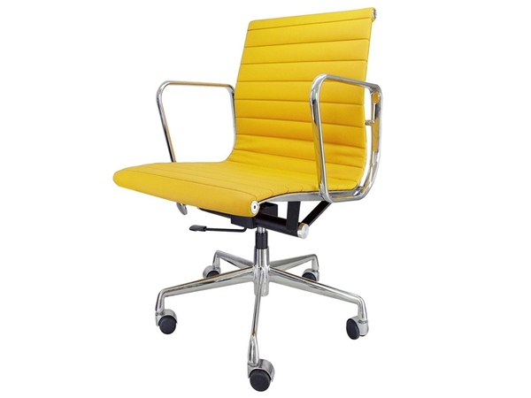 Eames chair Alu EA117 - Yellow