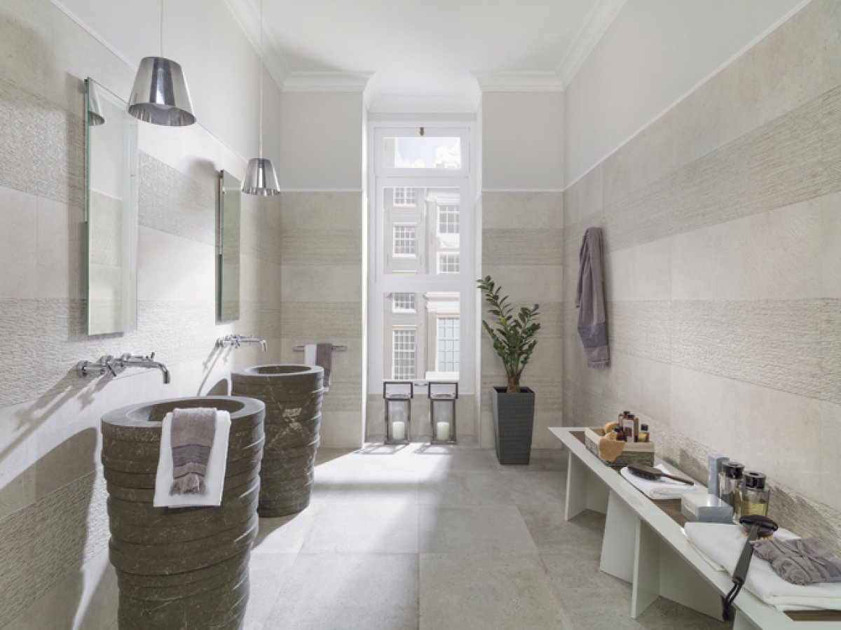 Feng Shui bathrooms with the Azrama collection by Clodagh Design