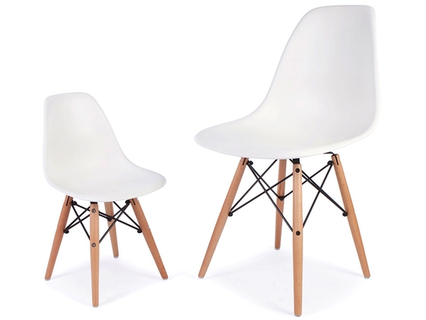 Kids Chair Eames DSW - White