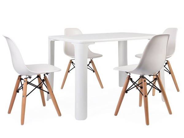 Kids table Jasmine - 4 DSW chairs