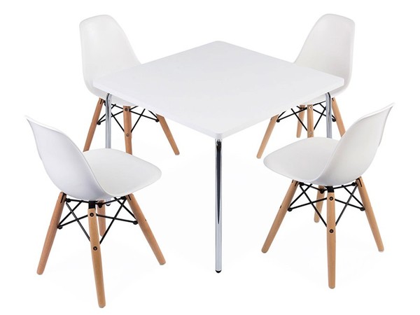 Kids table Olivier - 4 DSW chairs