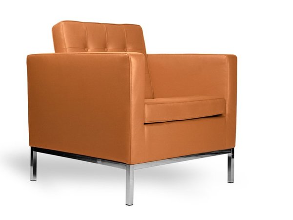 Knoll Lounge Chair - Caramel