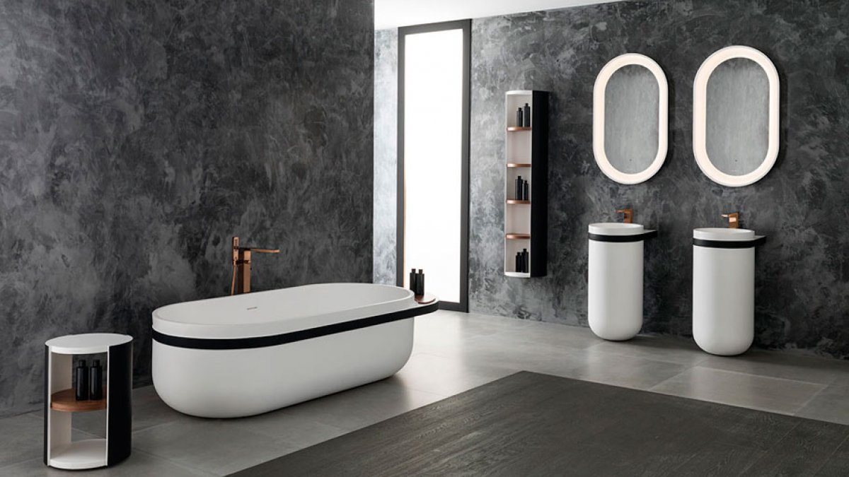 KRION® Bath pays tribute to the ancient Japanese culture by means of ARO