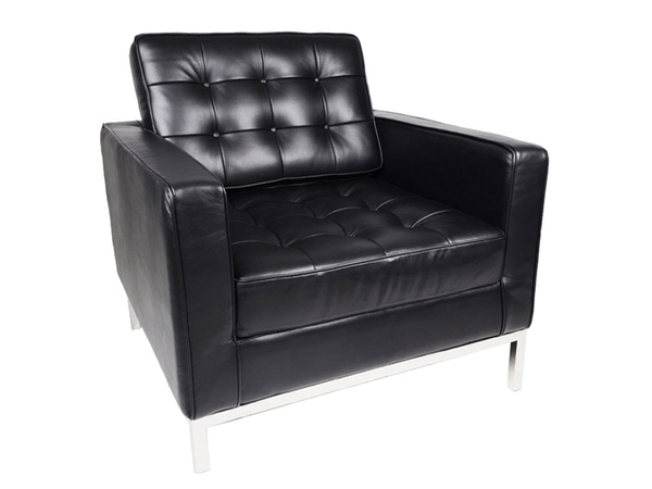 Lounge Chair Knoll - Black
