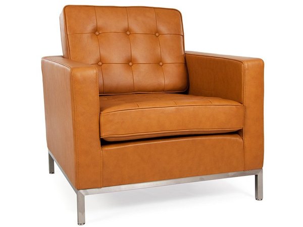 Lounge Chair Knoll - Caramel