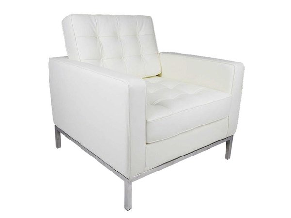 Lounge Chair Knoll - White