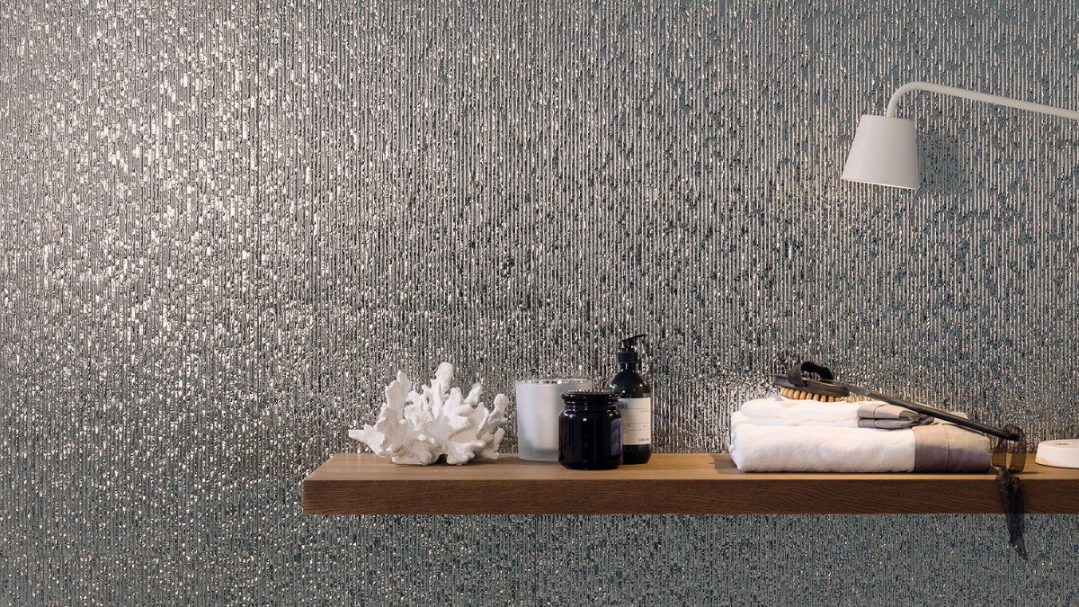 Metallic collections: Sculptural pieces with the Porcelanosa trademark