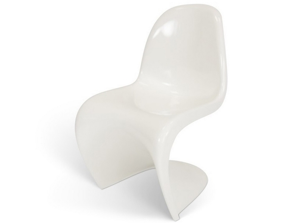 Panton chair - Shiny white