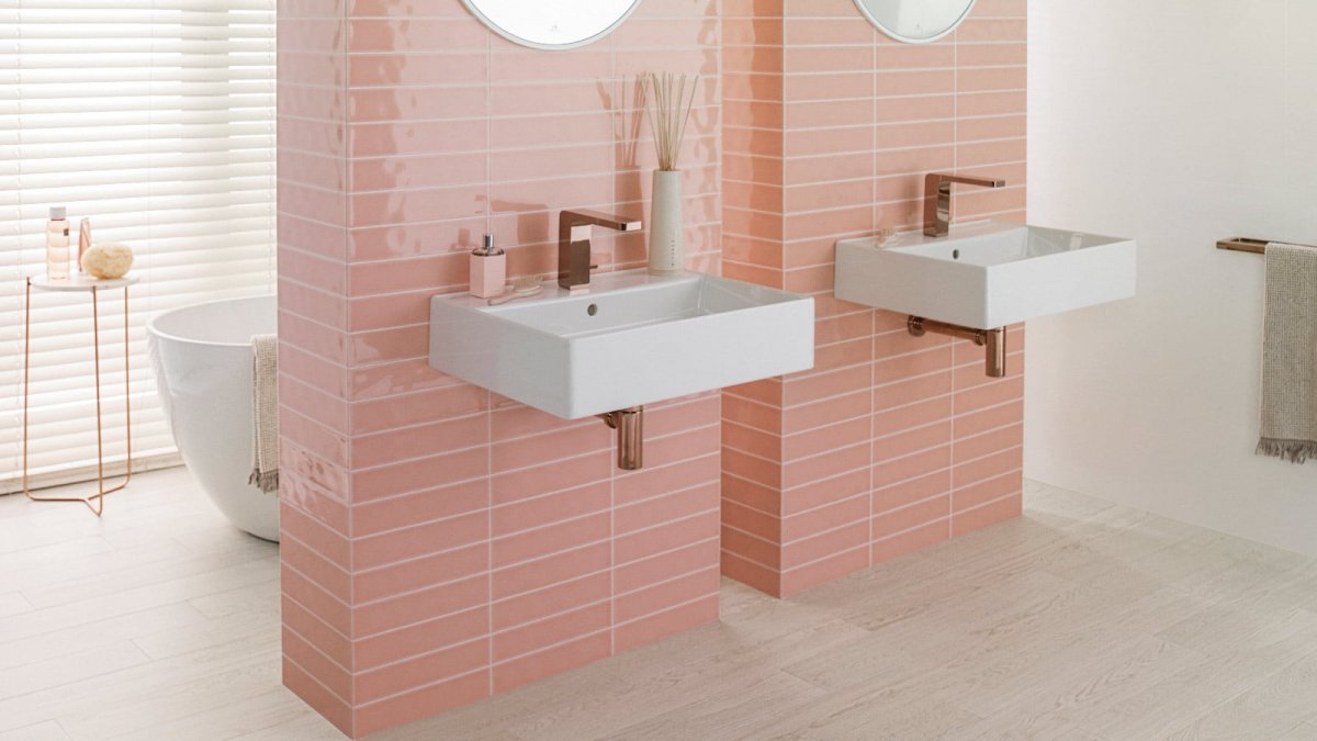Powdery pink, the chromatic revolution of new architecture