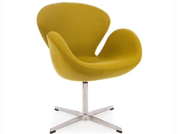 Swan chair Arne Jacobsen - Olive green