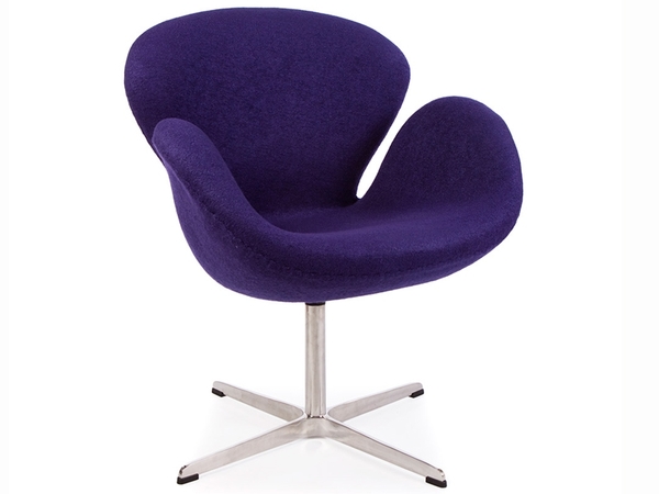Swan chair Arne Jacobsen - Purple