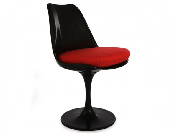 Tulip chair Saarinen - Black