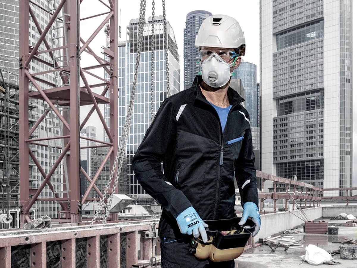 uvex launches its new uvex silv-Air 2310 planet protective mask