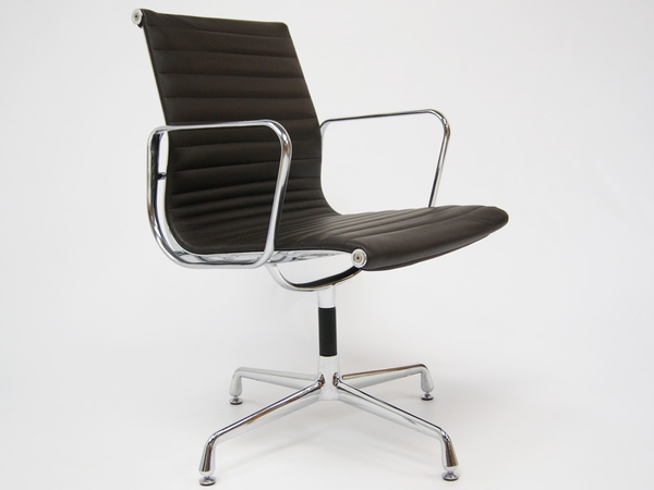Visitor chair EA108 - Dark brown