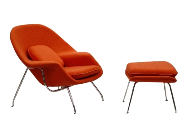 Womb chair - Dark orange