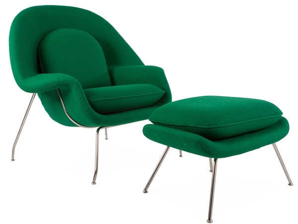 Womb chair - Emerald green
